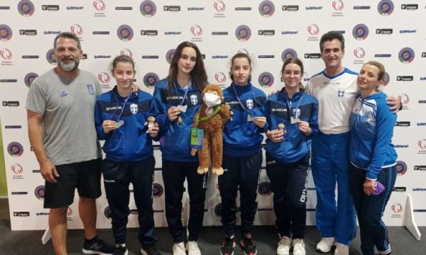 Τραμπολίνο: “Ασημένιες” οι νεάνιδες στο Ευρωπαϊκό πρωτάθλημα του Ρίμινι