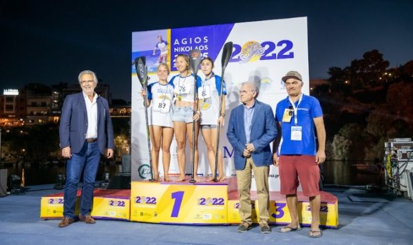 Agios Nikolaos on SUP 2022: Νικήτρια στα Sprint η Σαζό, “χάλκινη” η Μαρινάκου (pics)