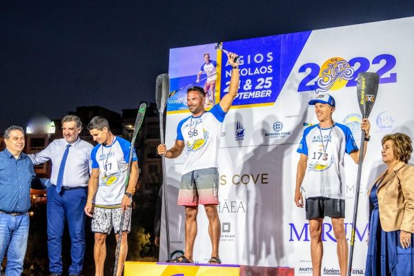 Agios Nikolaos on SUP 2022: Νικητής ο Φράγκος στο photo finish – 4ος ο Βαρλάς και 5ος ο Τσουρής (pics)