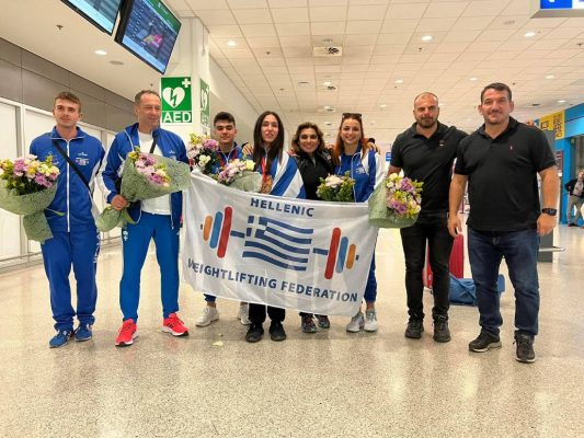 Ευρωπαϊκό U23: Η ΕΟΑΒ υποδέχθηκε Λαμπρίδη και Γεωργοπούλου στο Ελ.Βενιζέλος