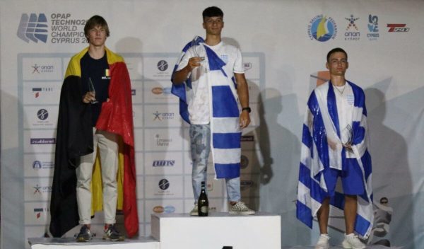 Παγκόσμιο TECHNO 293 U19: “Χρυσός” ο Γρηγόρης Σταθόπουλος, “χάλκινος” ο Ζανναράς