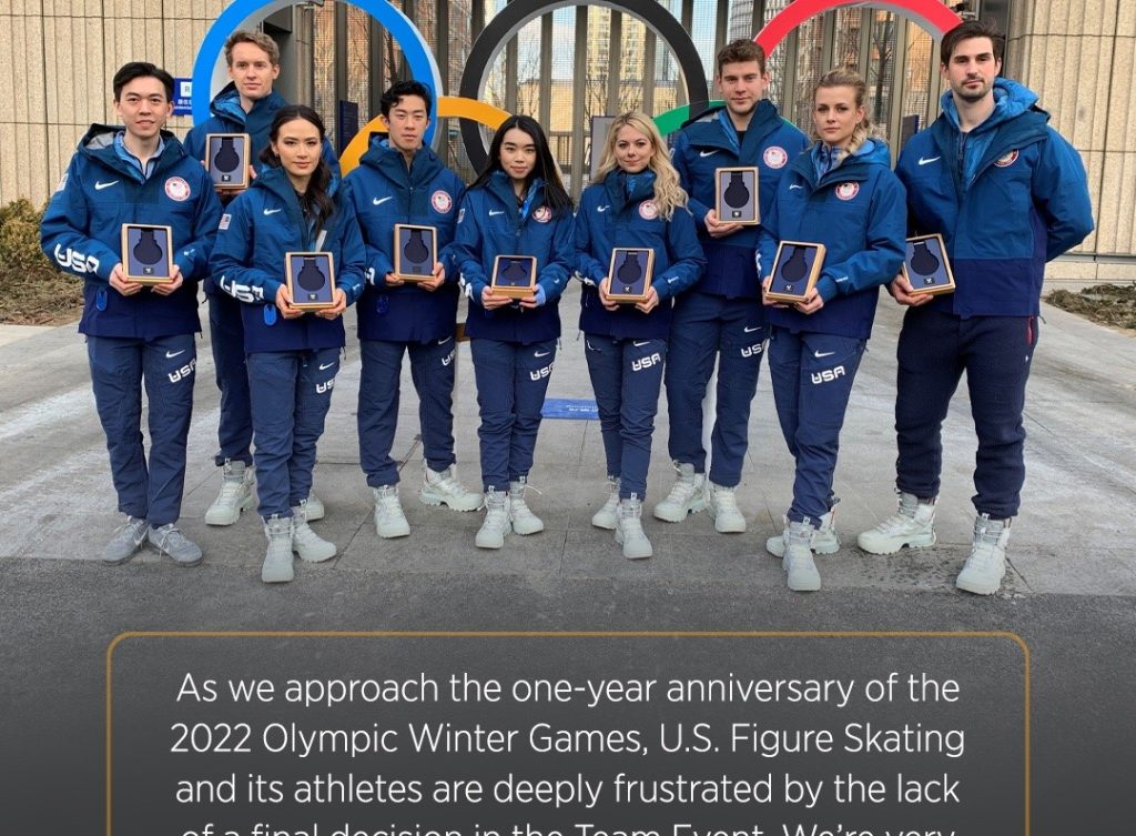 Η πρωτότυπη διαμαρτυρία της αμερικανικής ομάδας για τα Ολυμπιακά μετάλλια του Πεκίνου