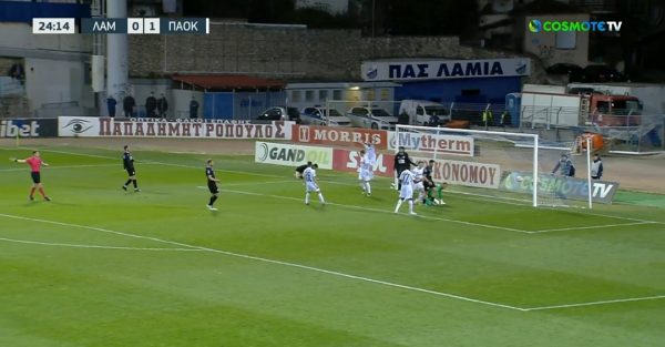 0-2 με τον Κωνσταντέλια ο ΠΑΟΚ την Λαμία (vid)