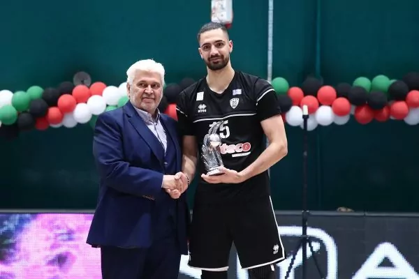 Final-4 Ανδρών: MVP του τελικού ο Ράπτης (vid)
