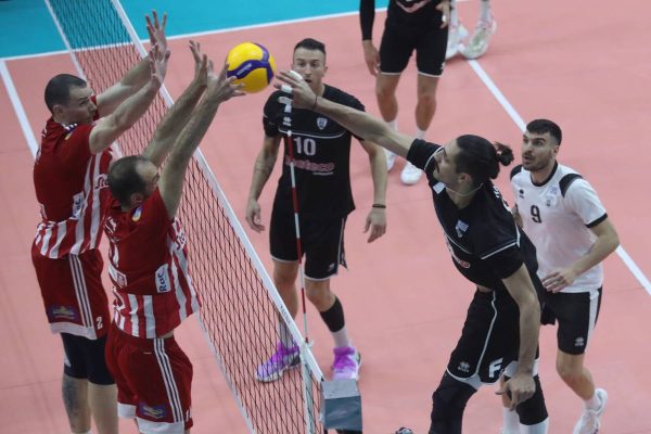Ολυμπιακός-ΠΑΟΚ 3-1: Τα highlights του πρώτου τελικού της Volley League ανδρών (vid)