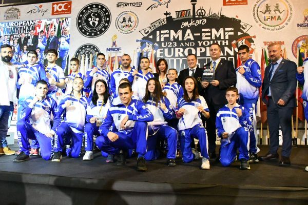 Βραβεύτηκε η Εθνική μας Ομάδα ως “The most Gentleman Team” στο Ευρωπαϊκό U23