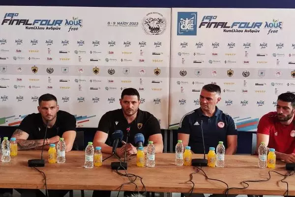 Final-4 Ανδρών, Αλβανός: «Να τελειώσει η διοργάνωση χωρίς τραυματισμούς» (vid)