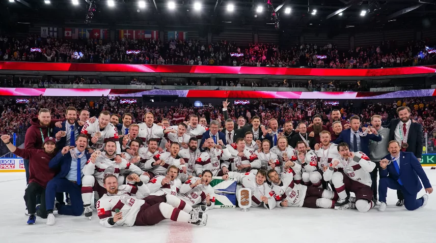 Παγκόσμιο IIHF: Ιστορικό χάλκινο μετάλλιο για τη Λετονία! (vid)