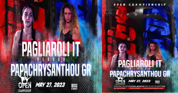 Με Παπαχρυσάνθου VS Pagliaroli ξεκινάει το OPEN Championship για 27/5