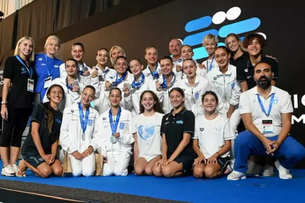 Παγκόσμιο Παίδων /  Κορασίδων: Υπέροχα τέκνα της Εθνικής Ελλάδας, κατέκτησαν ιστορικό ασημένιο παγκόσμιο μετάλλιο στο Μικτό Κόμπο (pics)