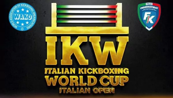 WAKO IKW Italian Kickboxing World Cup και Italian Open 27 Σεπτέμβρη με 1 Οκτώβρη