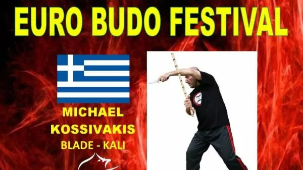 Ο Μιχάλης Κοσσυβάκης εισηγητής στο Euro Budo Festival στη Γαλλία