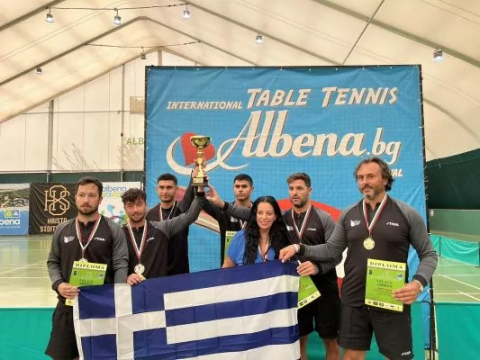 Βαλκανικό πρωτάθλημα Α-Γ: Το χάλκινο μετάλλιο στο διπλό ανδρών οι αφοί Κωνσταντινόπουλοι
