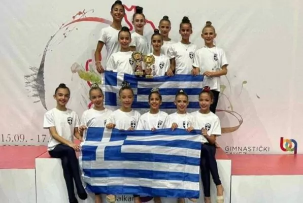 Βαλκανικό Ρυθμικής: Επιτυχημένη παρουσία από τις Ελληνίδες αθλήτριες στην Μπούντβα