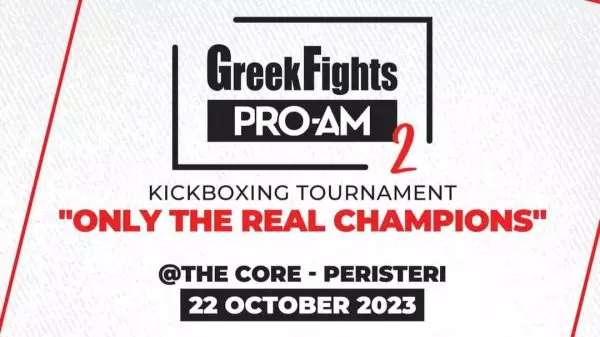 Greek Fights Pro Am 2: Ολόκληρη η κάρτα του event