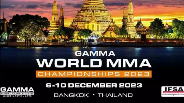 GAMMA: Παγκόσμιο πρωτάθλημα MMA στην Μπανγκόκ τον Δεκέμβρη