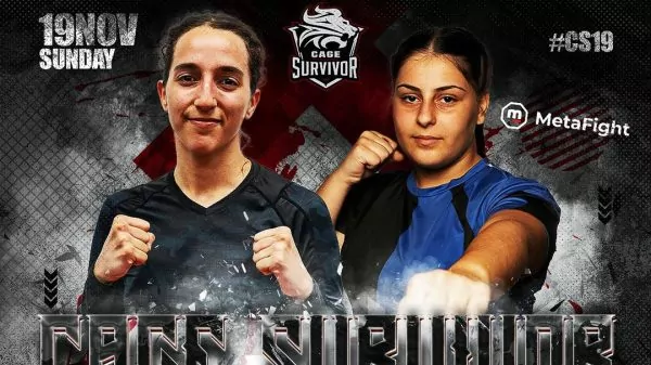 Cage Survivor 19: Γυναικεία μονομαχία Χηνάρη – Μουρουζίδου