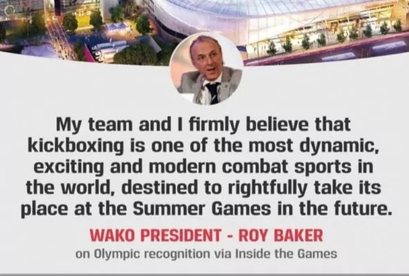 Roy Baker: “η μοίρα του Κικμπόξινγκ είναι να γίνει Ολυμπιακό”
