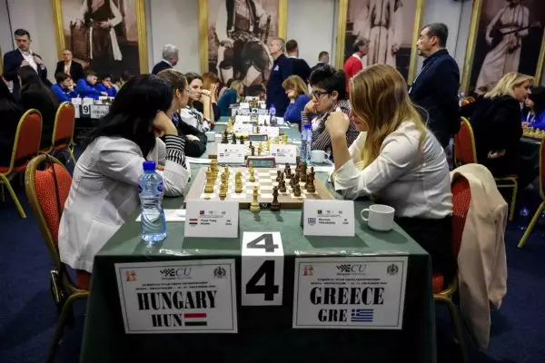 Ευρωπαϊκό Ομαδικό: Ιστορική 5η θέση για την εθνική γυναικών σκακιού στο Μαυροβούνιο