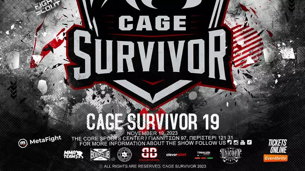 Cage Survivor 19: Αποτελέσματα ζύγισης και η κάρτα του αυριανού event (pics)