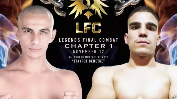Legends Final Combat: Τη θέση του Ξυδέα παίρνει ο Μάριος Λούλα με αντίπαλο τον Λάμπη Δίγκα