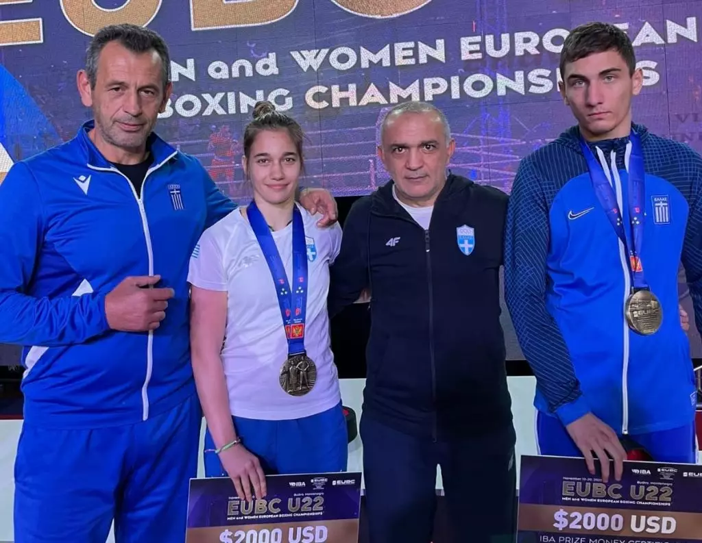 Πανευρωπαϊκό Πρωτάθλημα Πυγμαχίας U22: Κατάκτηση 2 Μεταλλίων από Γιαννακοπούλου και Κυρσανίδη