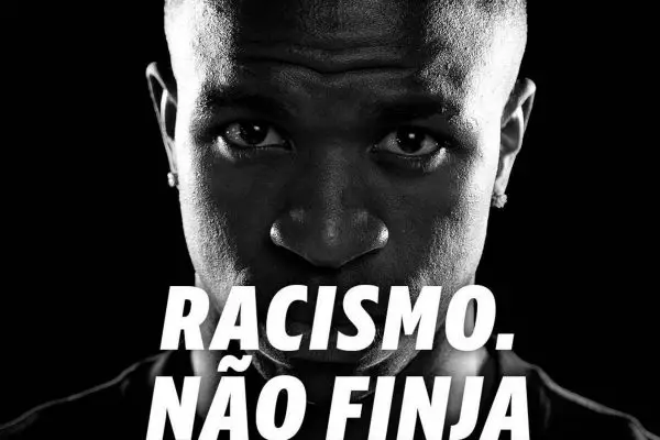 Ο Βινίσιους οργανώνει εκστρατεία για την καταπολέμηση του ρατσισμού στη Βραζιλία