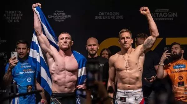 Ηττήθηκε με υποταγή ο Ανδρέας Μιχαηλίδης στον τελικό του Tipsport Gamechanger στο OKTAGON MMA