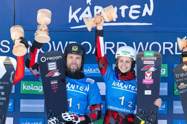 Πρόμεγκερ και Σέφμαν έδωσαν τη νίκη στην Αυστρία, στο Snowboard PGS.