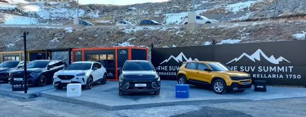 SUV Summit Parnassos: Έξι SUV στην κορυφή του Παρνασσού