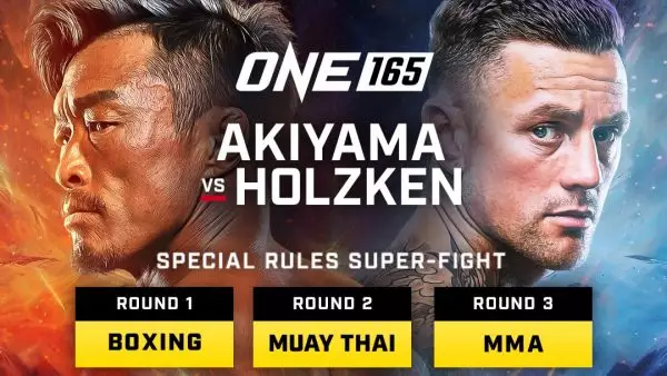 Yoshihiro Akiyama και Nieky Holzken σε special rules superfight στο ONE 165
