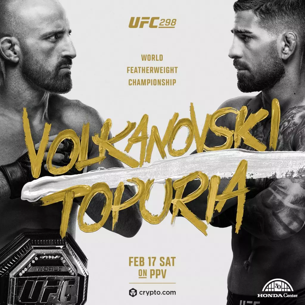 UFC 298 με Volkanovski VS Topuria και που το βλέπετε