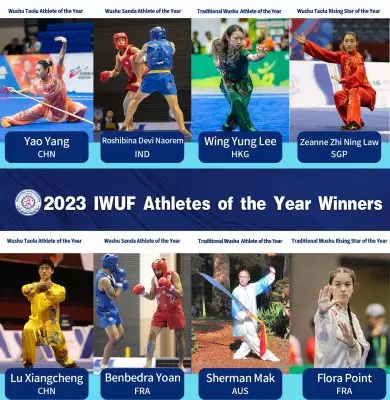 Wushu: Οι νικητές των βραβείων “αθλητές της χρονιάς” από IWUF