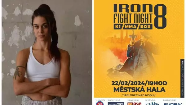 Μάχη K1 στην διοργάνωση Iron Fight Night 8 στην Τσεχία για την Μαρίζα Κορόγιαννου