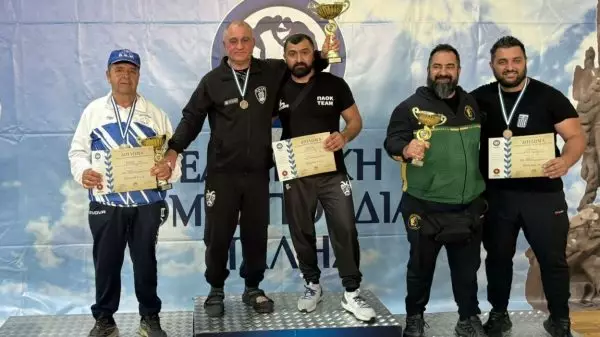 Πρωταθλητής στην ελληνορωμαϊκή U17 ο ΠΑΟΚ