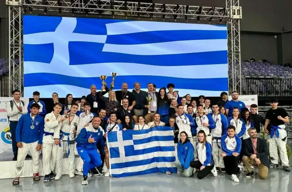 Ζίου Ζίτσου: 1η η Ελλάδα στο Πανευρωπαϊκό