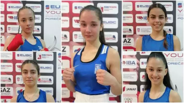 4 μετάλλια για τα «γαλανόλευκα γάντια» στο Ευρωπαϊκό Πρωτάθλημα Πυγμαχίας “Youth Men and Women” στην Κροατία
