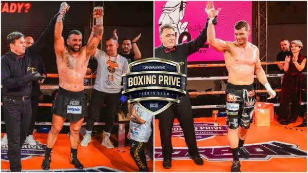 Φεζουλάι - Νικολάΐδης στο πρώτο event του Scorpion Boxing Prive για τη νέα σεζόν