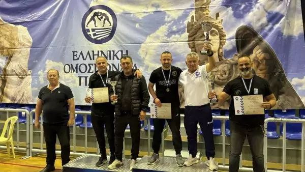 Πρωταθλητής Ελλάδας στην Ελληνορωμαϊκή U20 οι Λεωντίδες