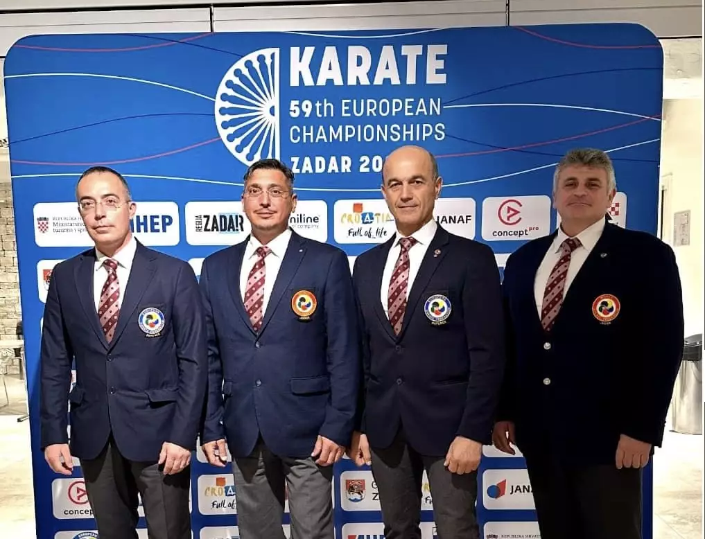 Ευρωπαϊκό Καράτε: 4μελης ομάδα διαιτητών στην Κροατία 