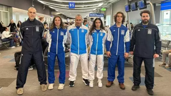 Η αποστολή της εθνικής ομάδας Γουσου Κουνγκ Φου για το 19ο Ευρωπαϊκό πρωτάθλημα στην Στοκχόλμη