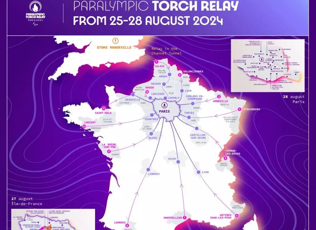 Παρίσι 2024: Ανακοινώθηκε η διαδρομή της Παραολυμπιακής λαμπαδηδρομίας